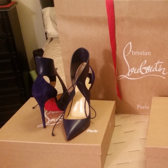 Christian Louboutin Shoes - Christian Louboutin Barabon 120 Nappa Shiny - Size 38.5